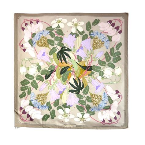 hermes floral scarf duvet.